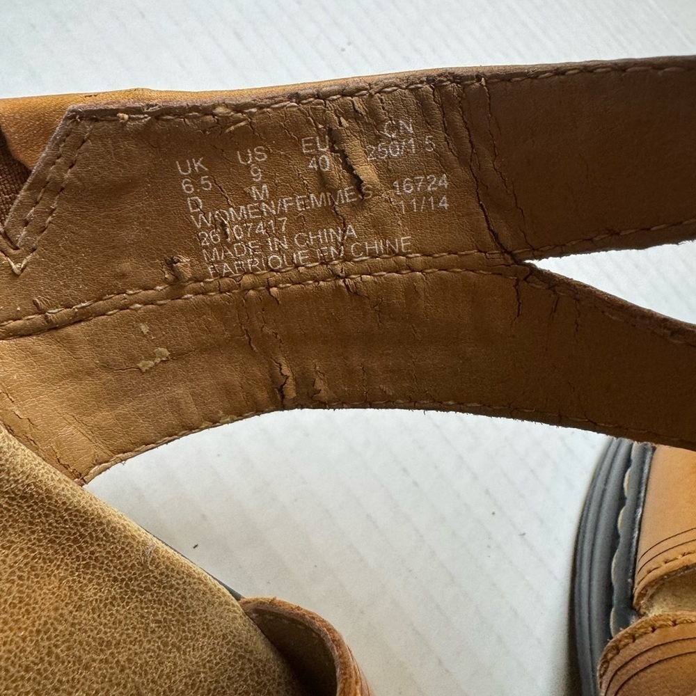 Clarks Hayla Canyon Slide Casual Sandals - Picture 12 of 13